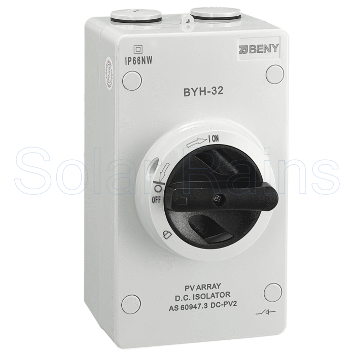 ZJ Beny BYH Series Non-polarity DC Isolator Switch, 1000V, 32A