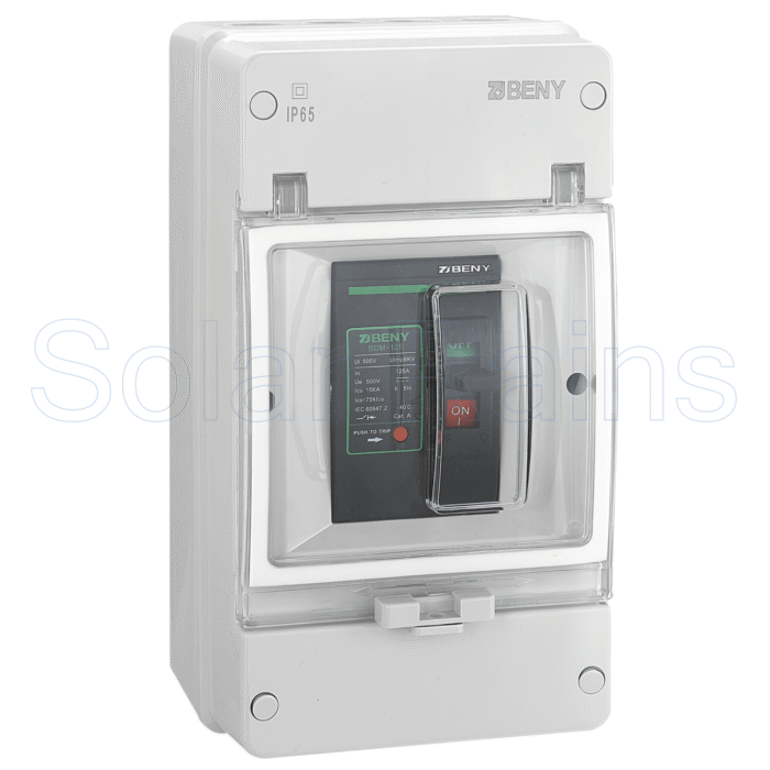 ZJ Beny BDM Series PV DC Moulded Case Circuit Breaker, MCCB, 125/250A