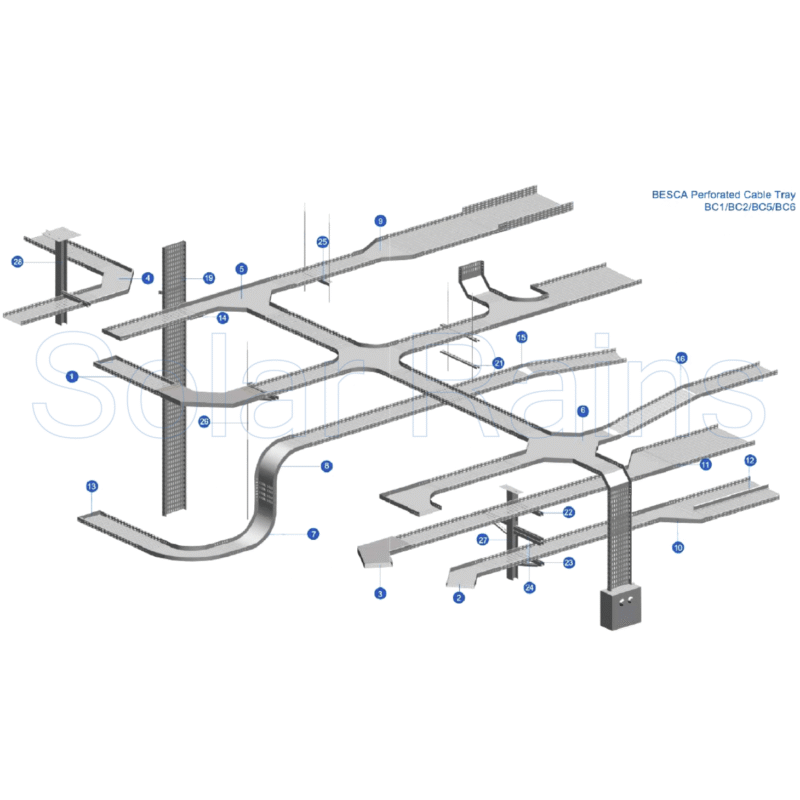 Cable Tray - Customised Quote for Engineering Design, Import and Supply