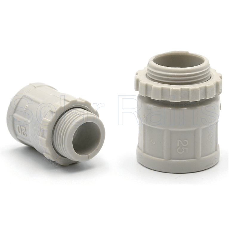 25mm Plain to Screw Adapter