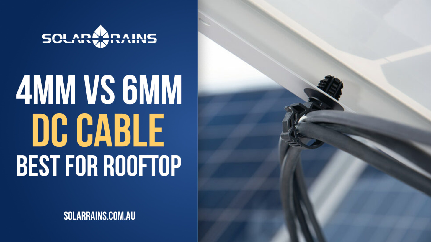 4mm vs 6mm DC Cable: Which Solar Cable Works Best for Rooftop ...