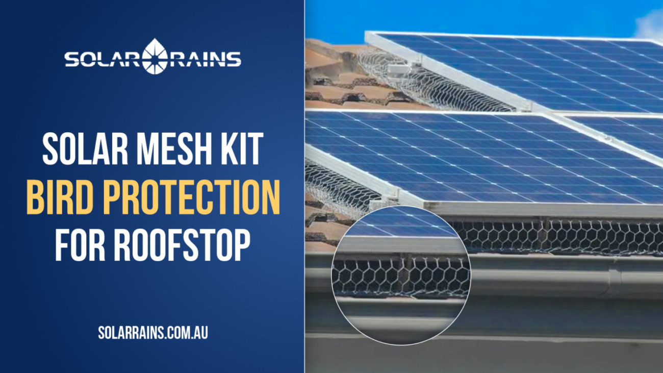 Solar Mesh Kit: Bird Protection for Your Rooftop Solar