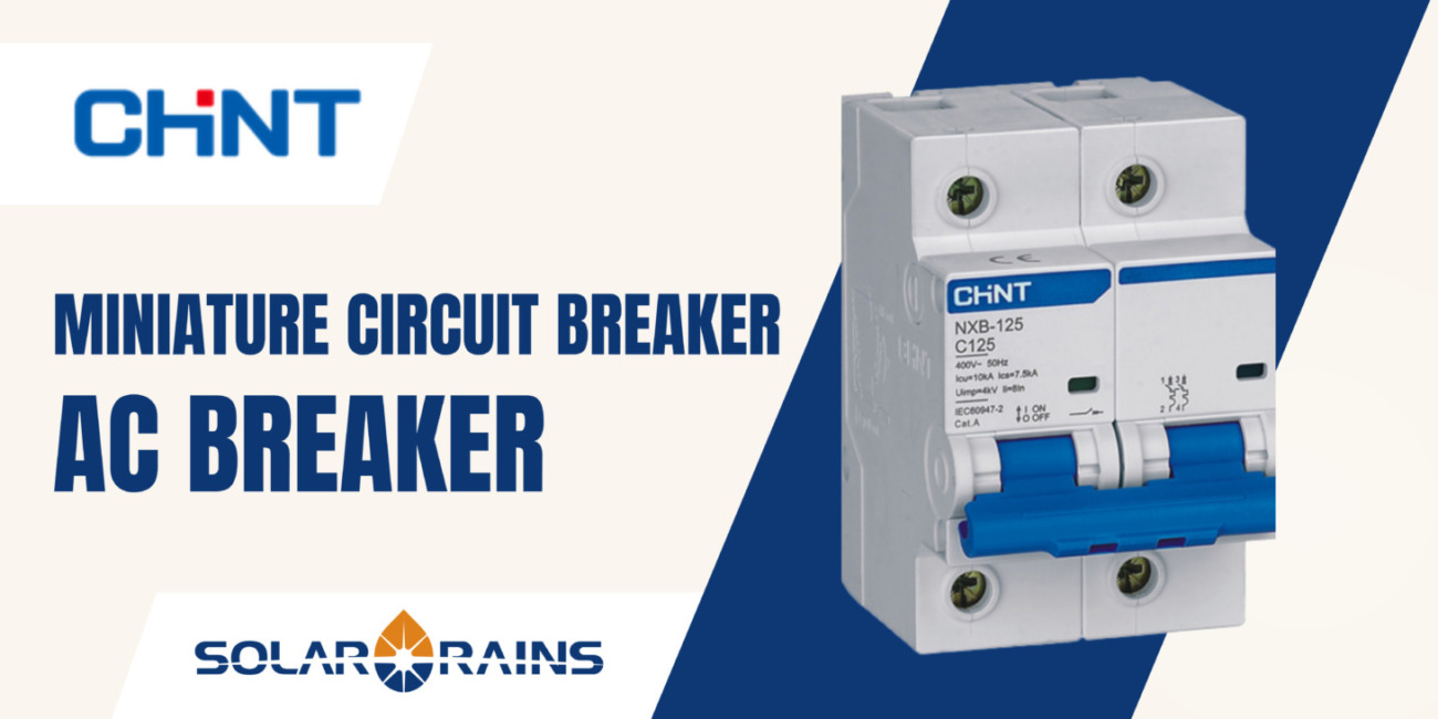 Chint Miniature Circuit Breakers, MCB, AC Breaker, 1 or 3 Poles, 20/25/32/63A