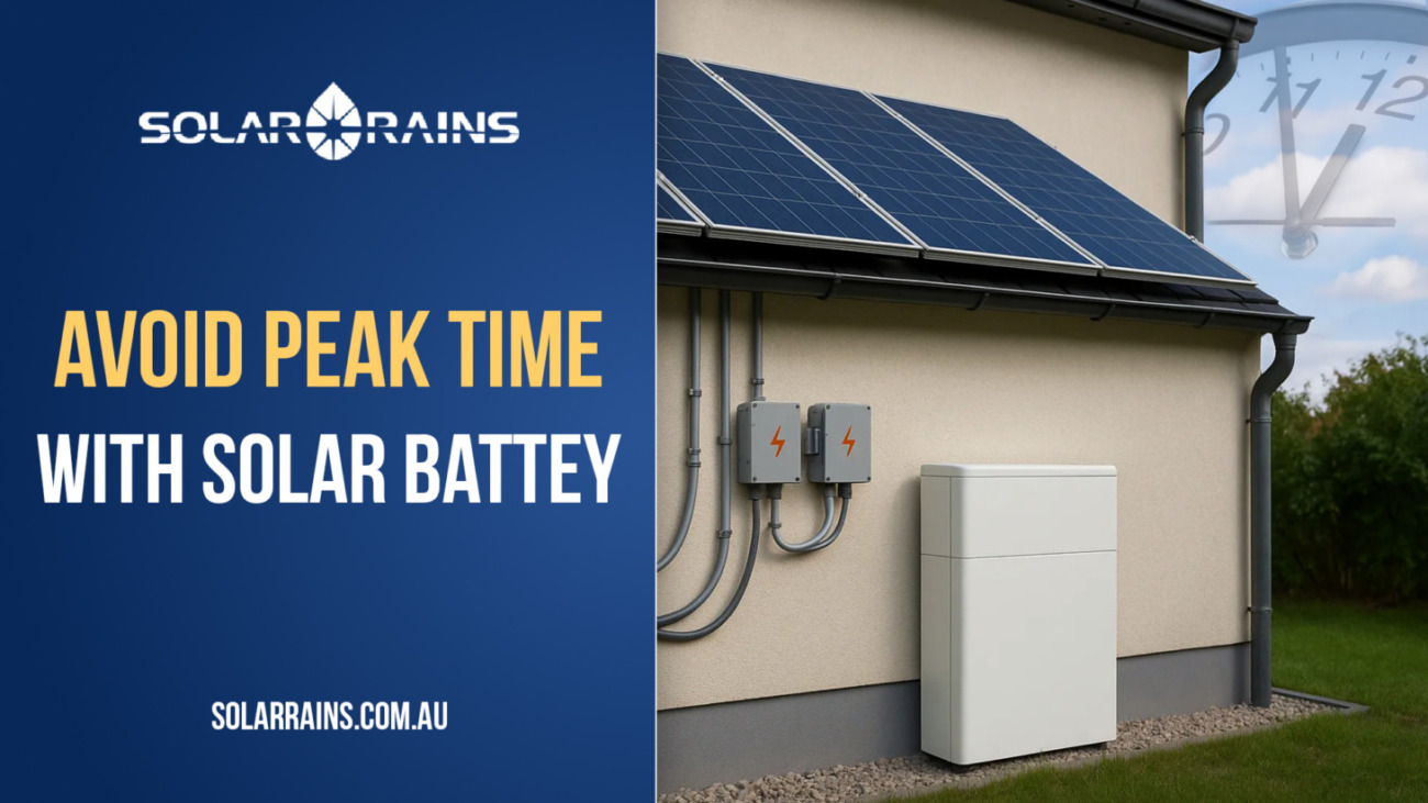Install Solar Batteries to Avoid Peak Time Electricity Rates