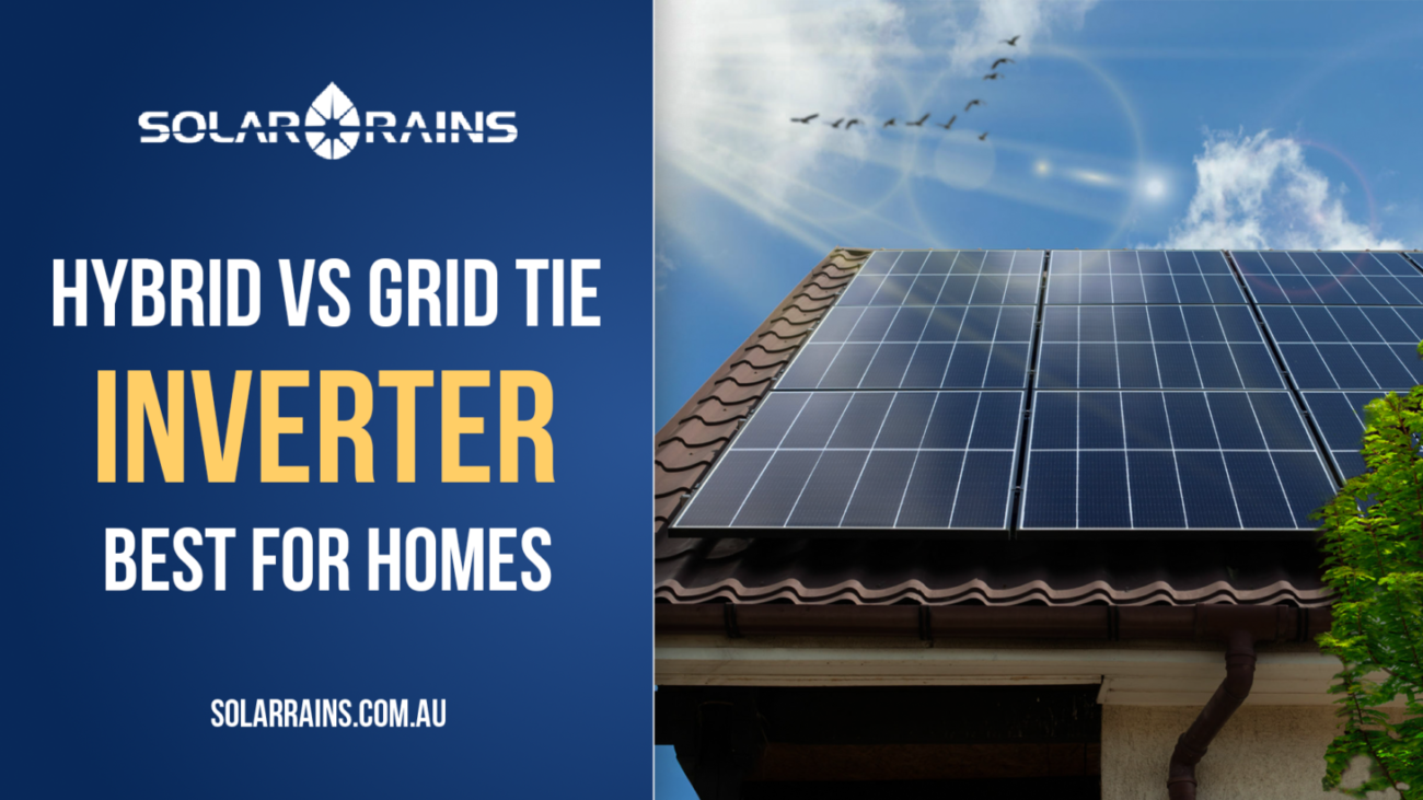hybrid inverter on rooftop