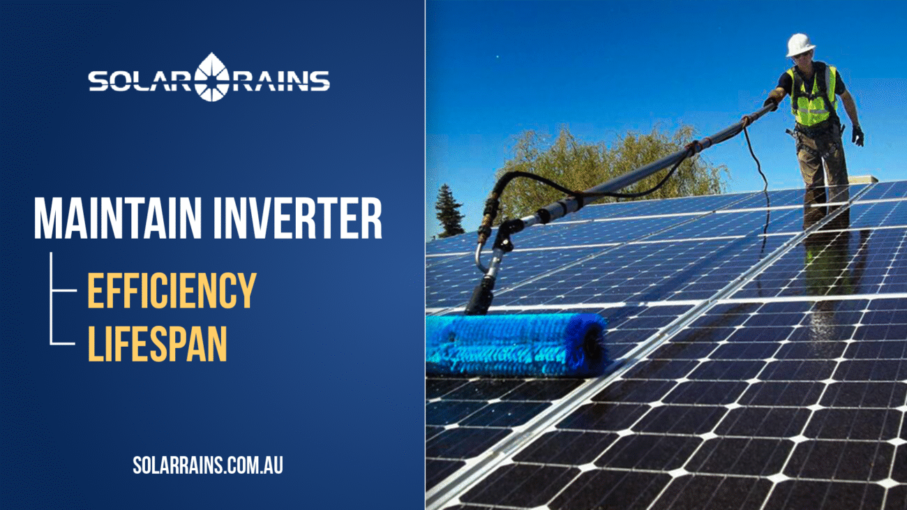Maintain your inverter to improve efficiency and lifespan