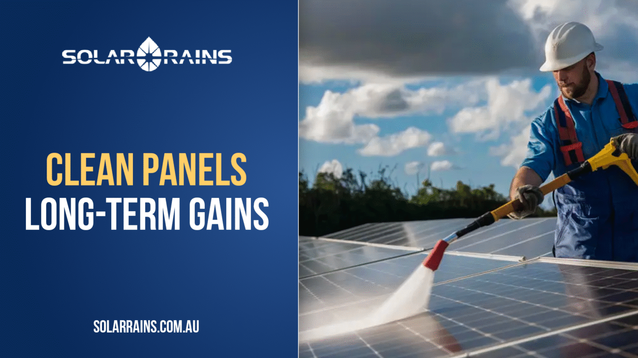 cleaning solar panels