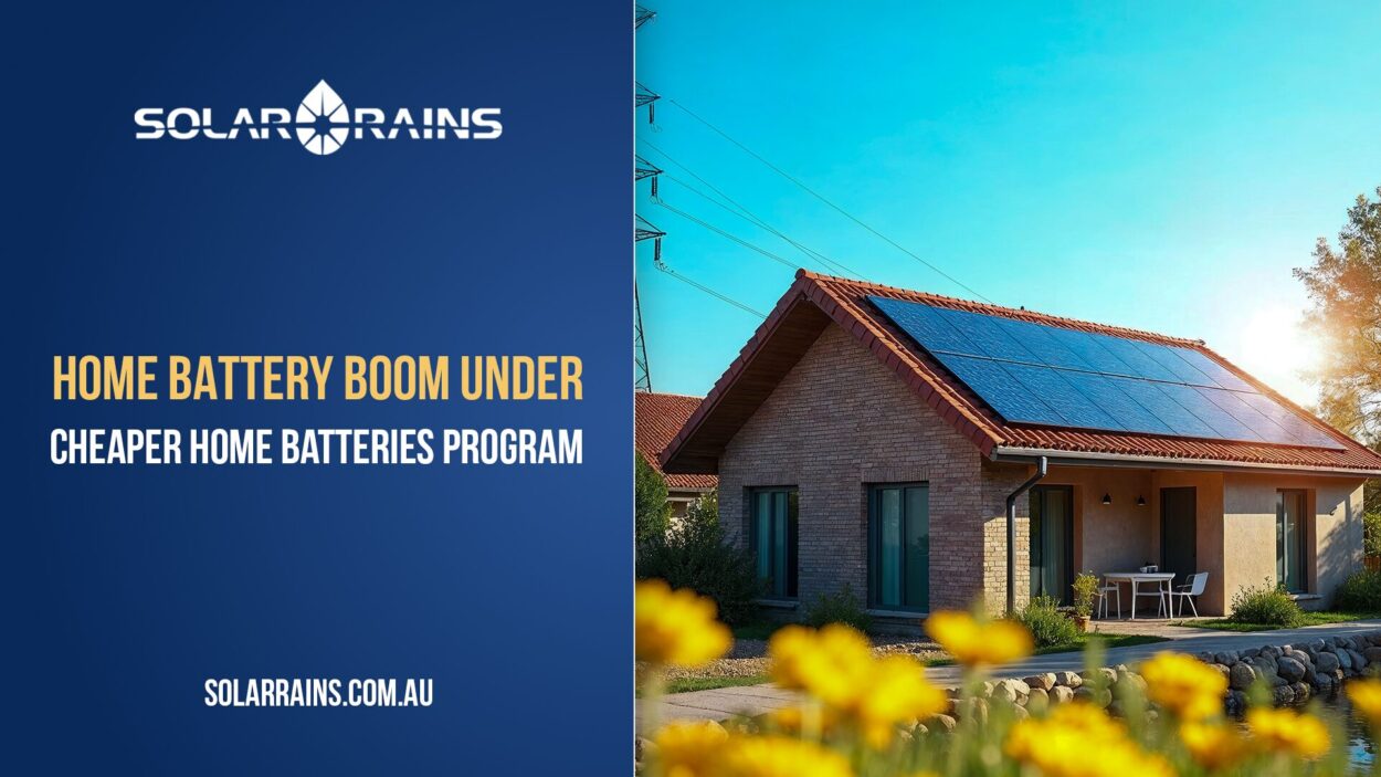 Home battery boom under Australias Cheaper Home Batteries program