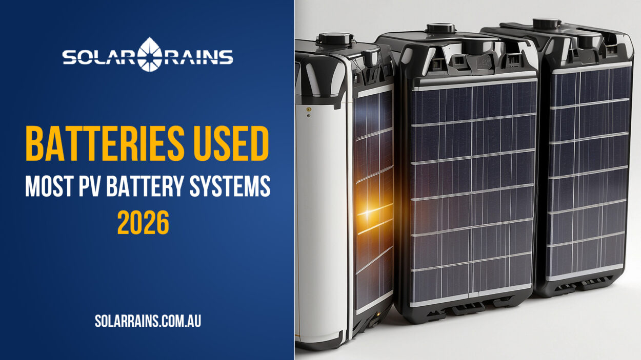 Batteries Used In Most PV Battery Systems 2026