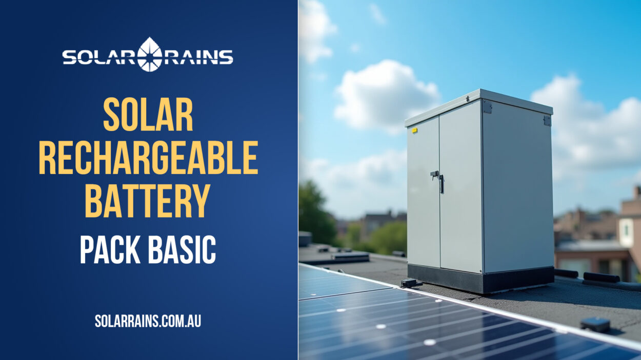 Solar Rechargeable Battery Pack Basics