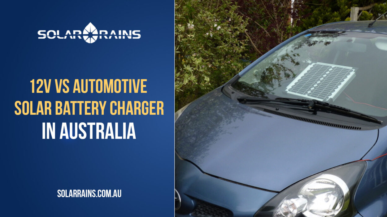 12V vs Automotive Solar Battery Charger