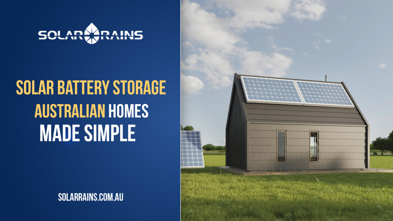 Best Solar Battery Storage System for Australian Homes