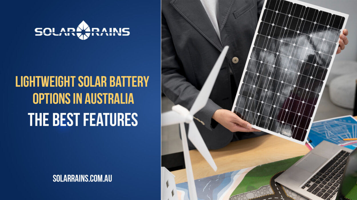 Lightweight Solar Battery