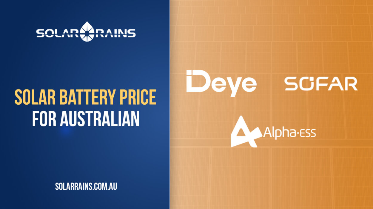 Solor Battery Price in Australia