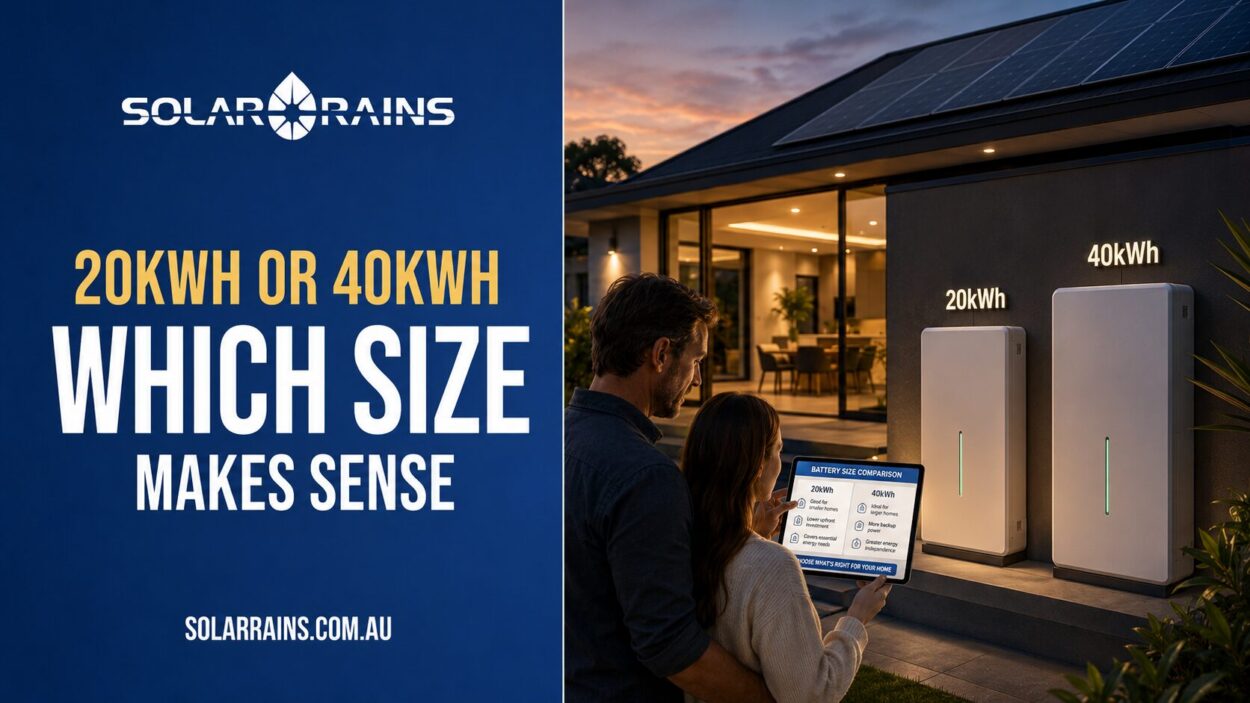 20kWh vs 40kWh Home Battery