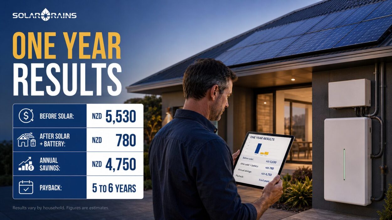 Solar Battery After One Year