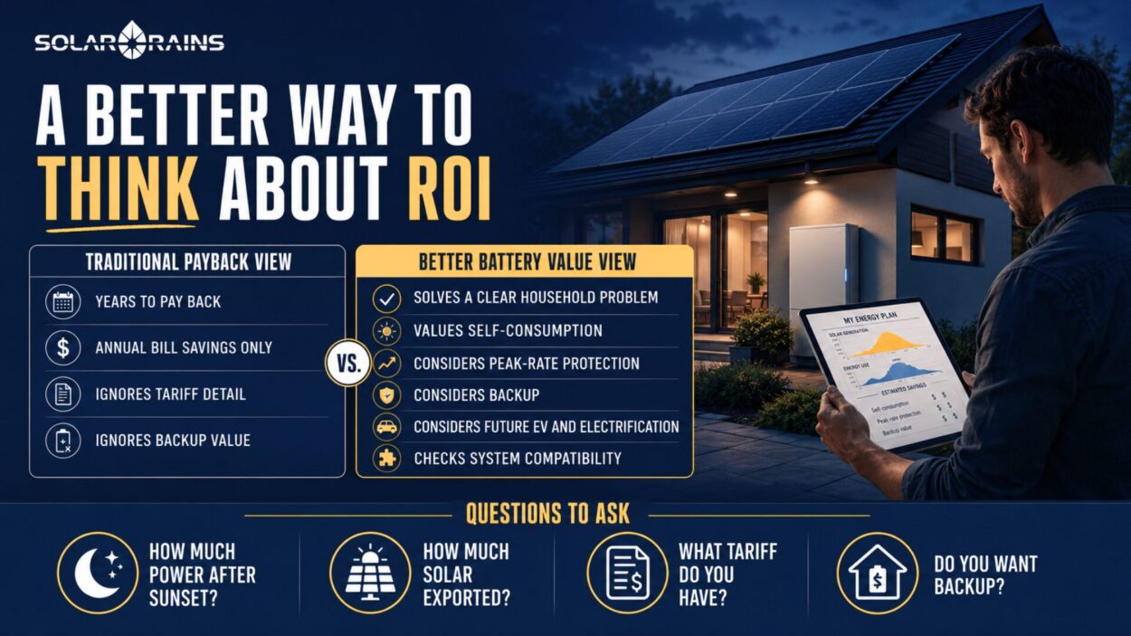 The Solar Battery Payback Trap