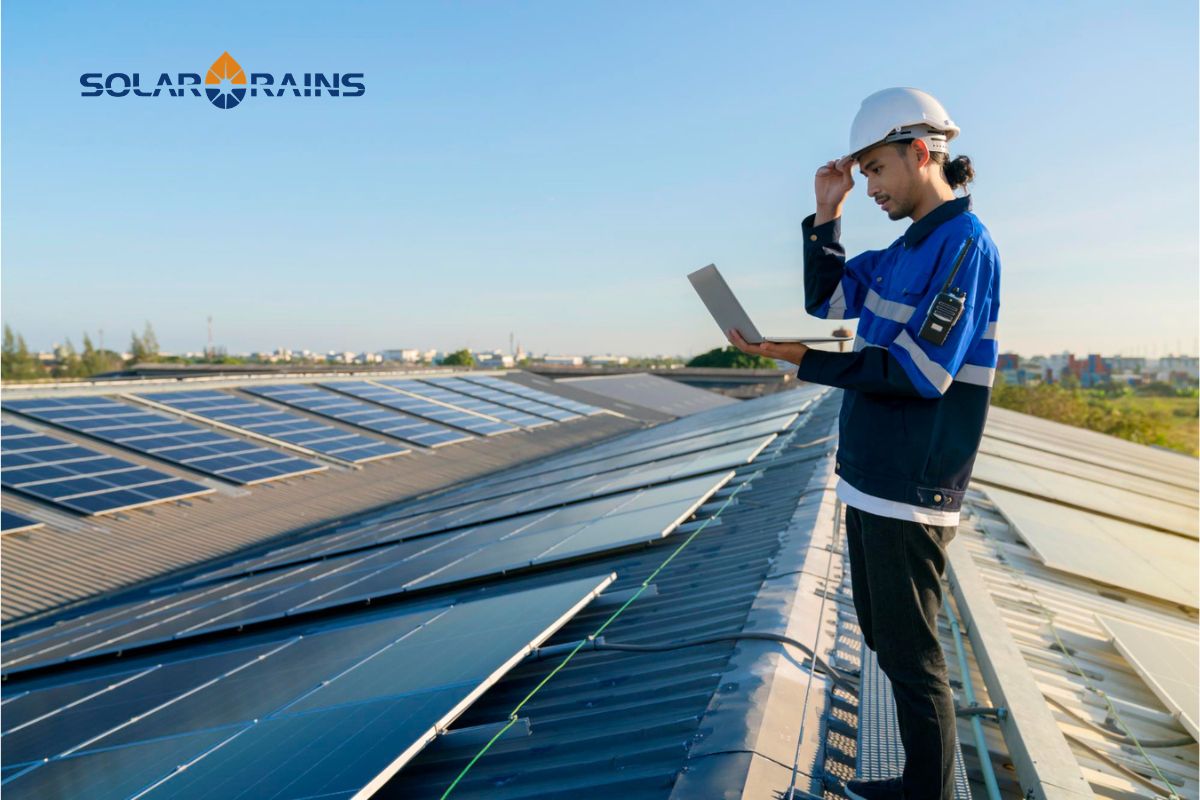 Solar panel efficiency drops when panels get too hot