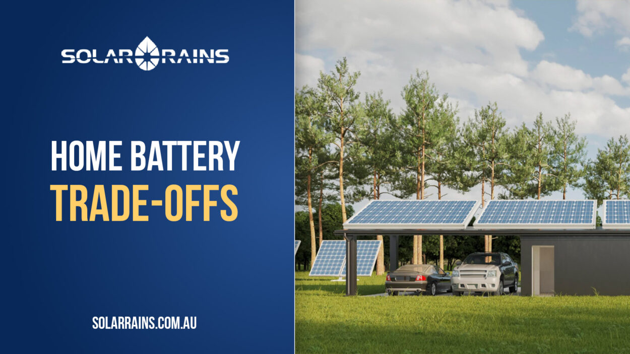 Home Battery Trade-Offs
