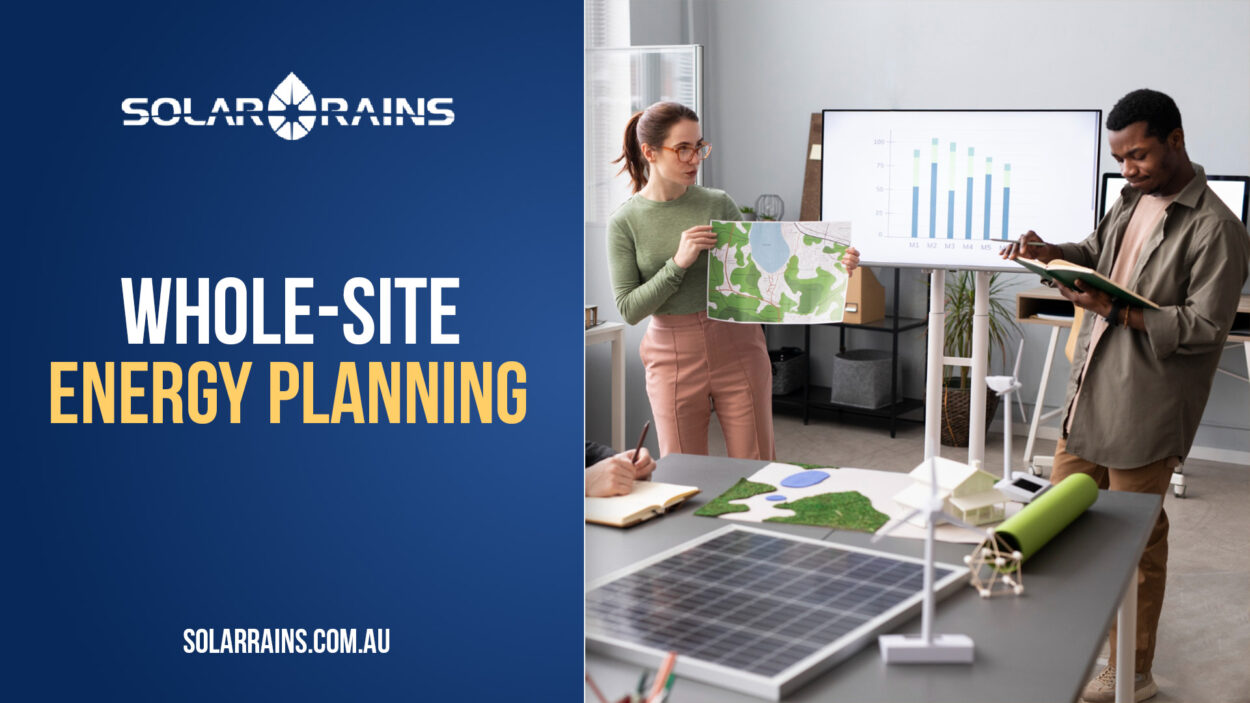 Whole-Site Energy Planning of solar battery