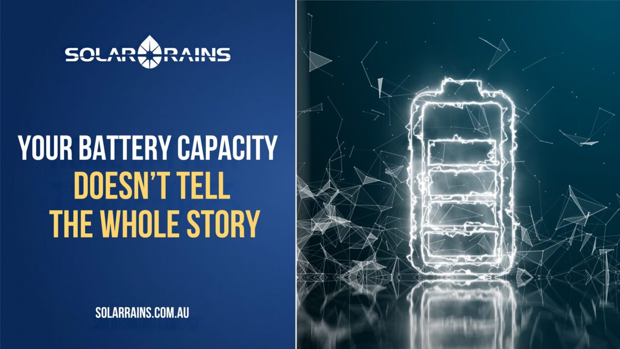 Solar Battery Capacity Is Not the Full Story Behind Performance