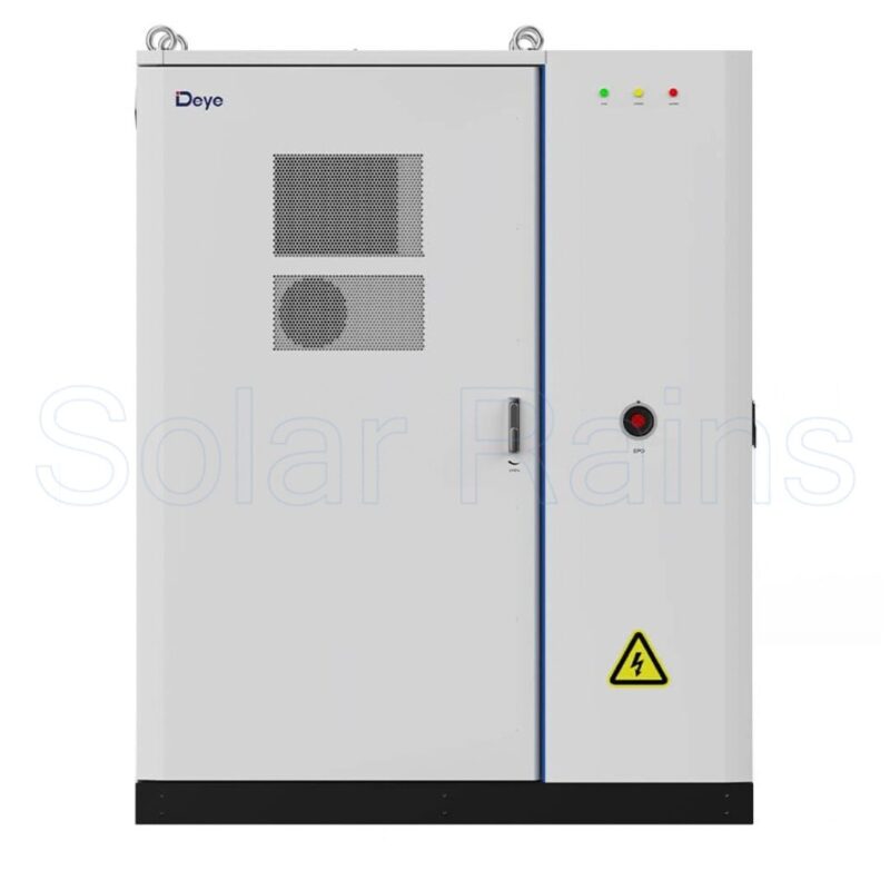 DEYE High Voltage C&I Battery Cabinet 120kWh (BOS Pro) w/o base cabinet